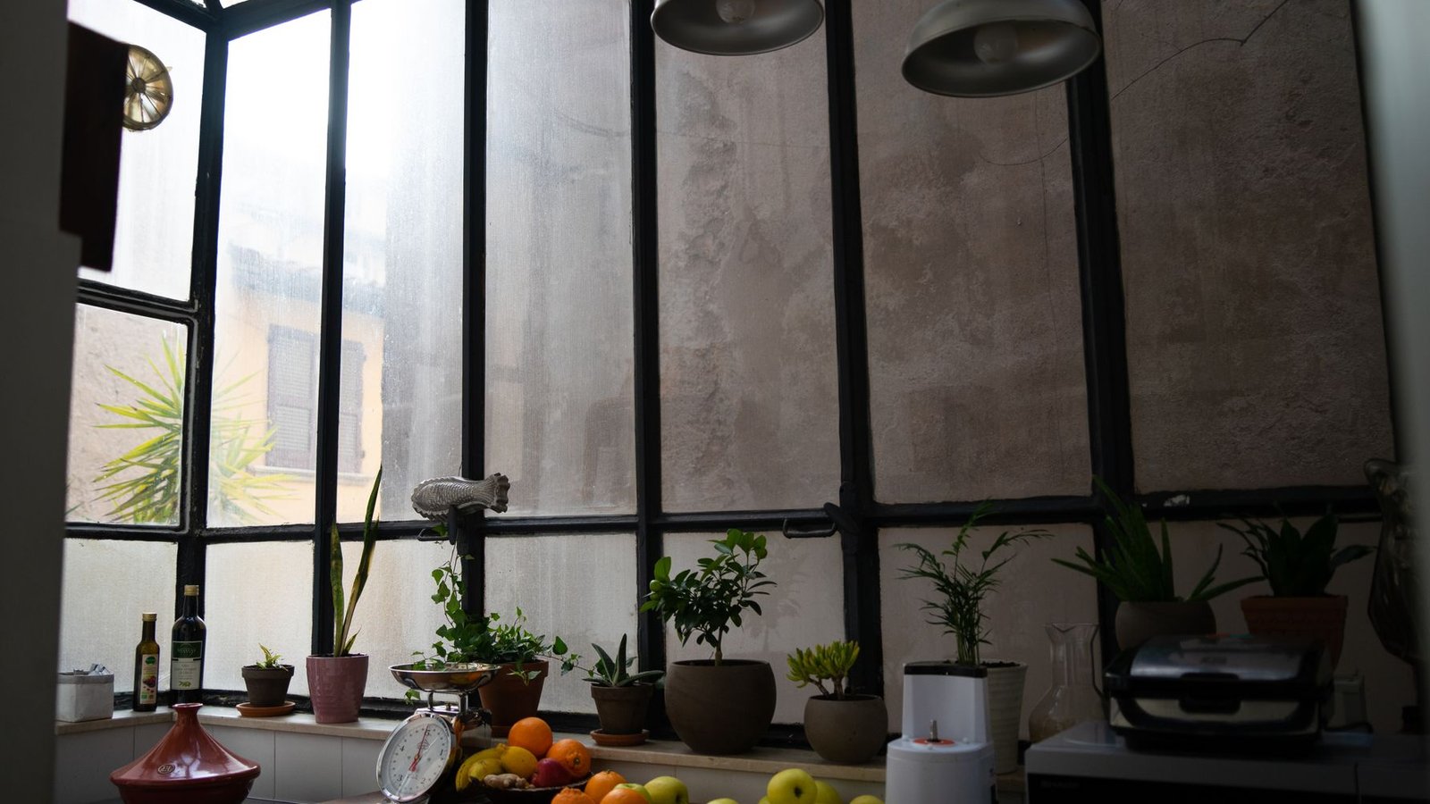 Real photo: window light food, illustrating this section
