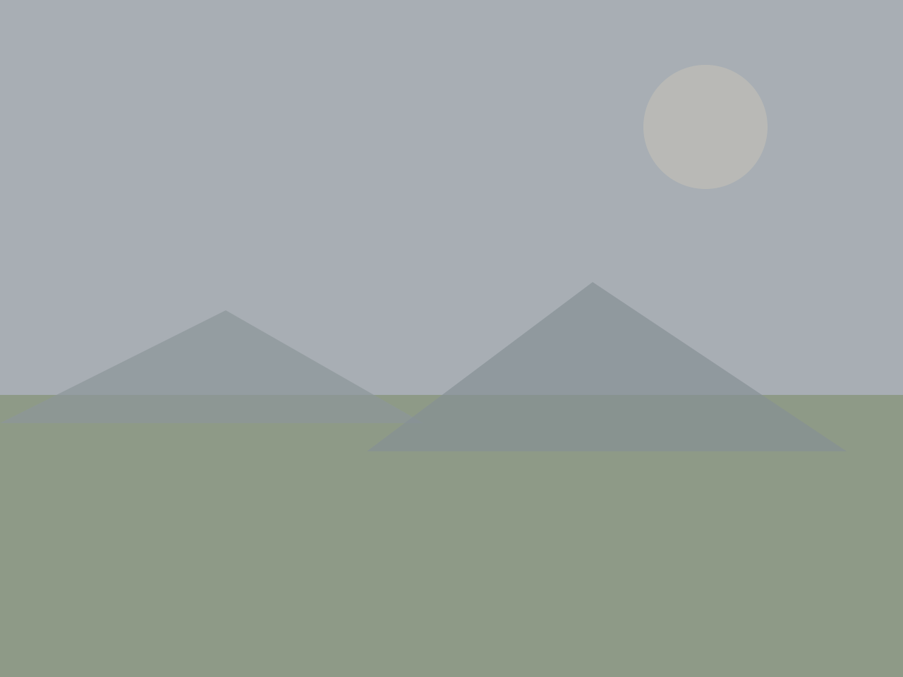 Grainy landscape